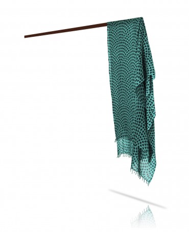 Палантин Женский W40-MOSAIQUE/EMERAUDE